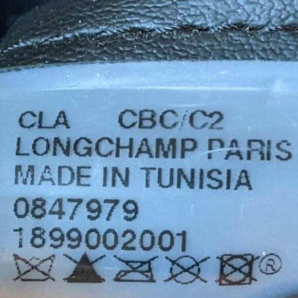 Longchamp Les Pliages Neo Tote Bag Black Nylon & Leather - Picture 7 of 10